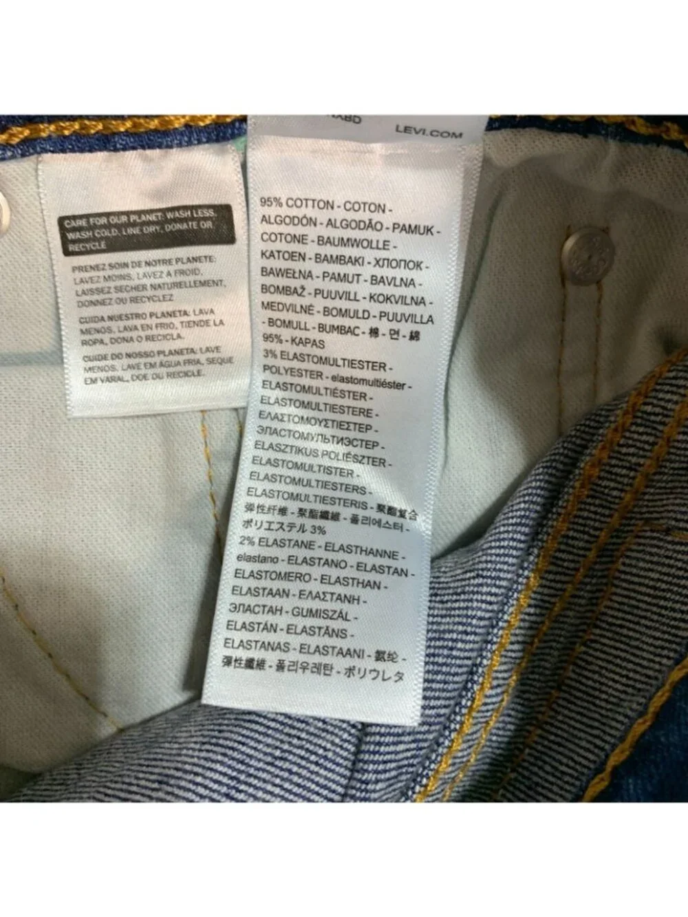 NWT Levi's 511 Slim Straight  Stretch Men's W30 L32 Blue Jeans Denim